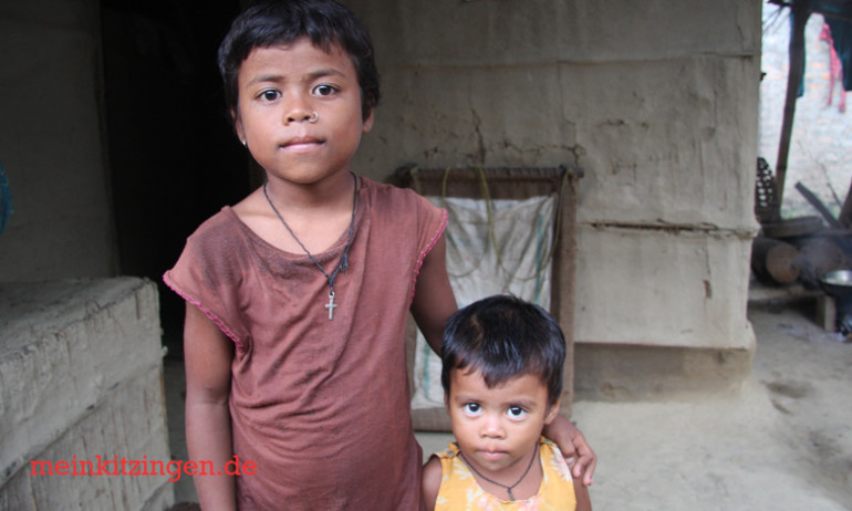 Kinder in Sapana Village
