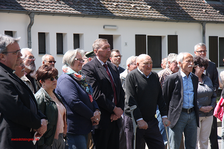 Viele Vertreter aus Kitzingen, Großlangheim und dem Bezirk waren gekommen