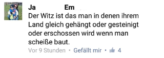 Das Problem an dummen Kommentaren und Vergleichen ist oft, dass dumme Vergleiche von falschen Dingen ausgehen: Die Asylbewerber kommen aus einer Vielzahl von Ländern.