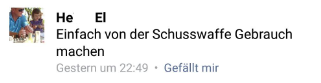 Nicht empfehlenswert: Strafgesetzbuch: § 211 Mord (1) Der Mörder wird mit lebenslanger Freiheitsstrafe bestraft.