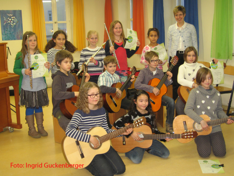 Schüler der Musikschule Kitzingen