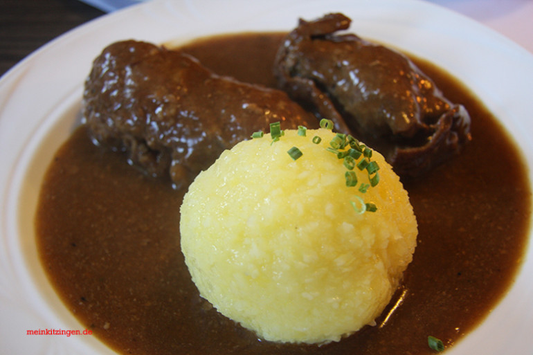 Rinderroulade mit Kloß